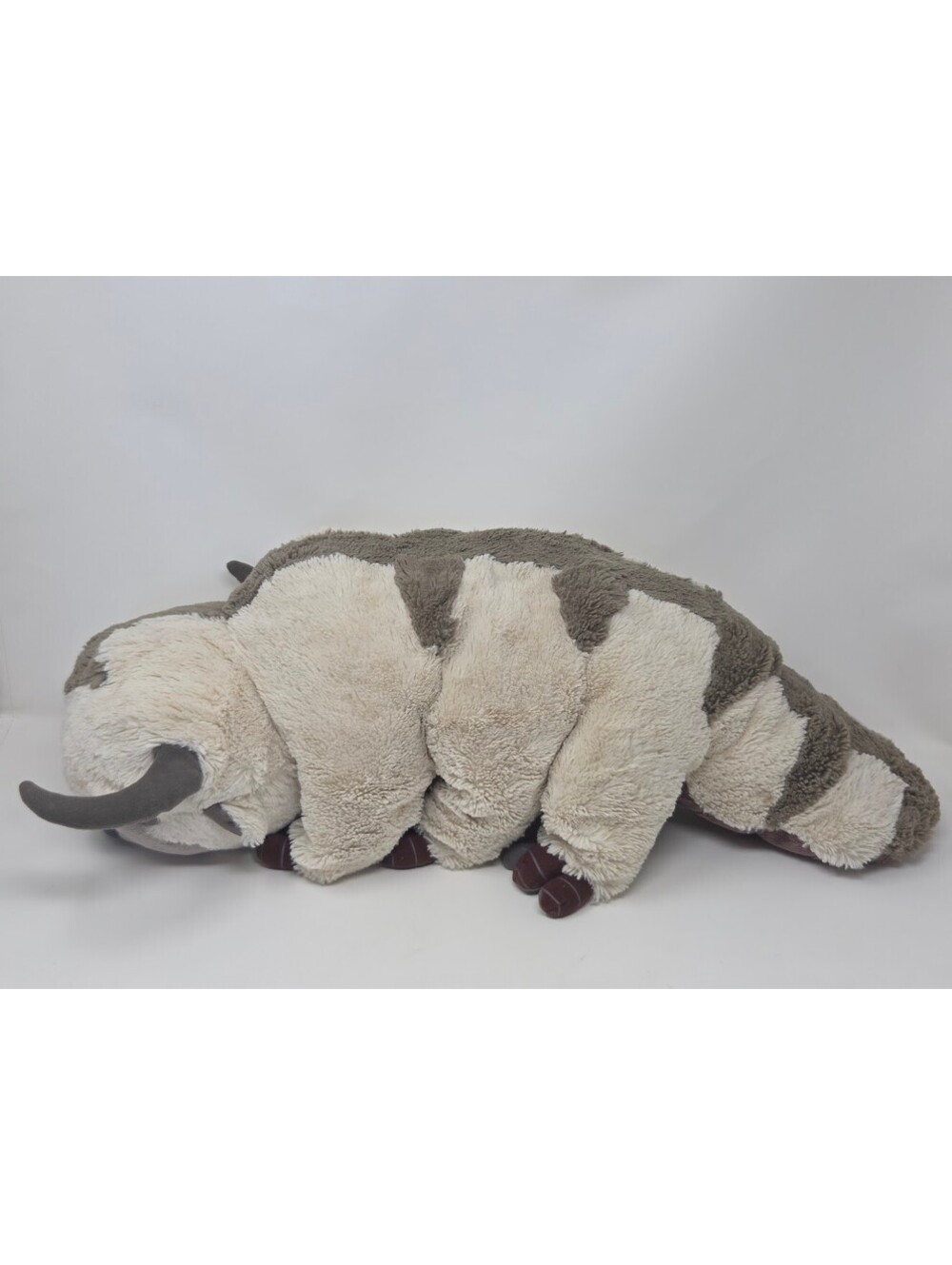 Large Appa Flying Bison Plush Stuffed Animal Cream Brown Six Legged Toy